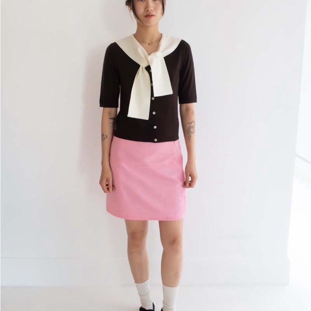 Sandy Liang Freda nylon skirt